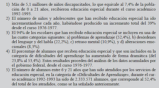 La ampliación del campo de las Dificultades del Aprendizaje