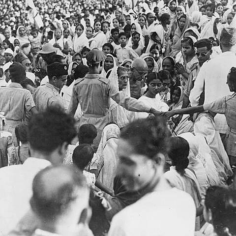 Boycott of Indian intervention in the war.