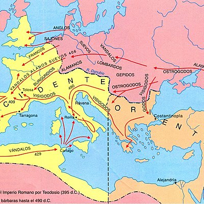 Timeline: Edat Mitjana