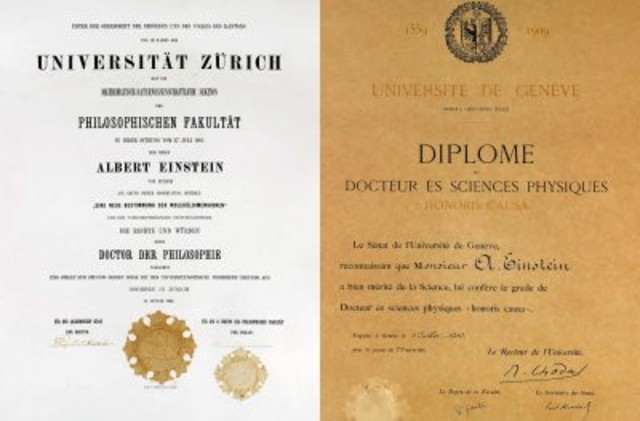 Finishing his Doctorated thesis