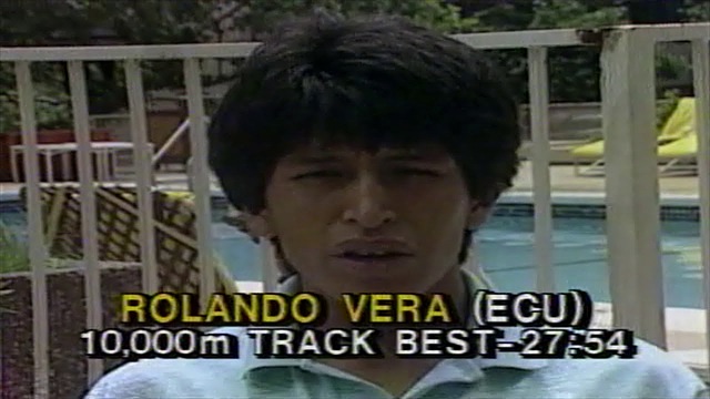 He reached the top ten of the 10,000 meters at the 1987 World Athletics