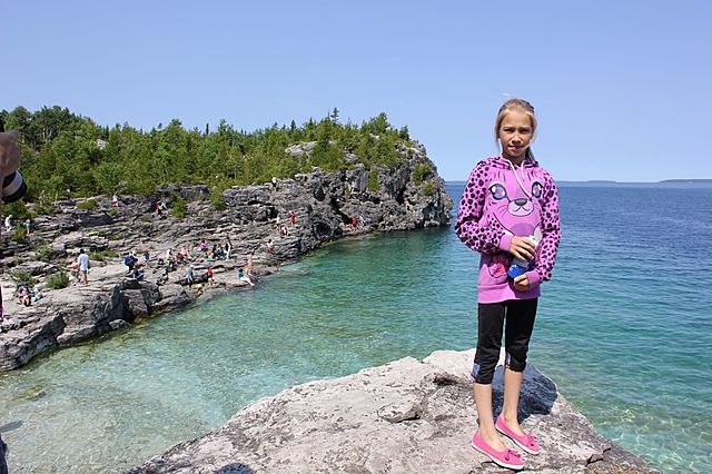 mon voyage familial en Ontario (bruce)