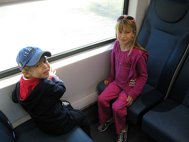 mon premier voyage en train