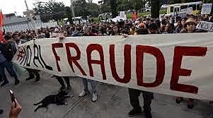 Denuncia ciudadana por fraude electoral