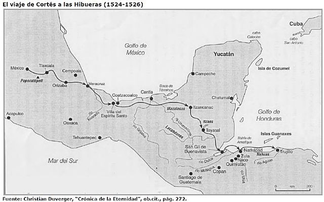 Expedición de Cortés a las Hibueras