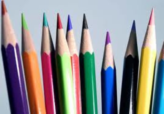 colored pencils