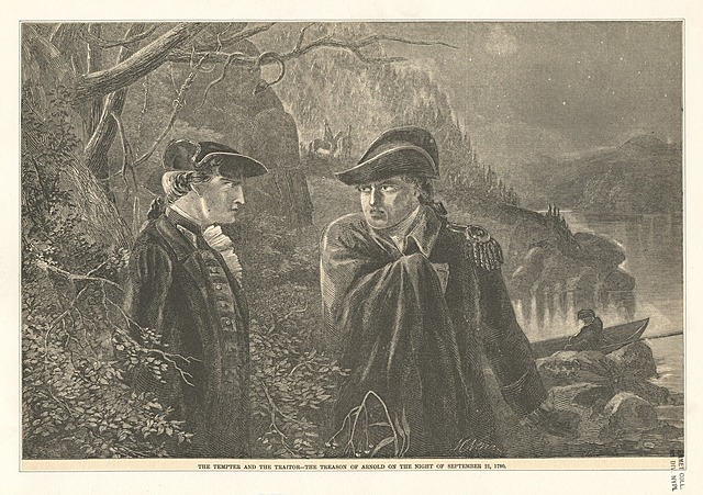 Benedict Arnold turns Traitor