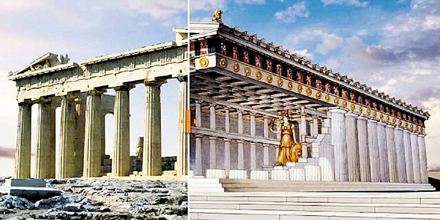 Comença la construcció del Partenon