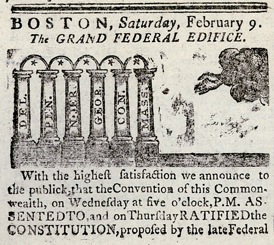 Ratification of the Constitution