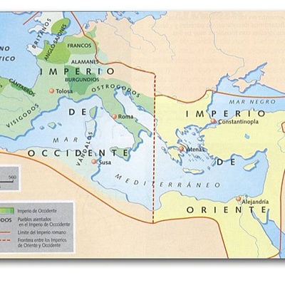 Timeline: L’inici de l’edat mitjana