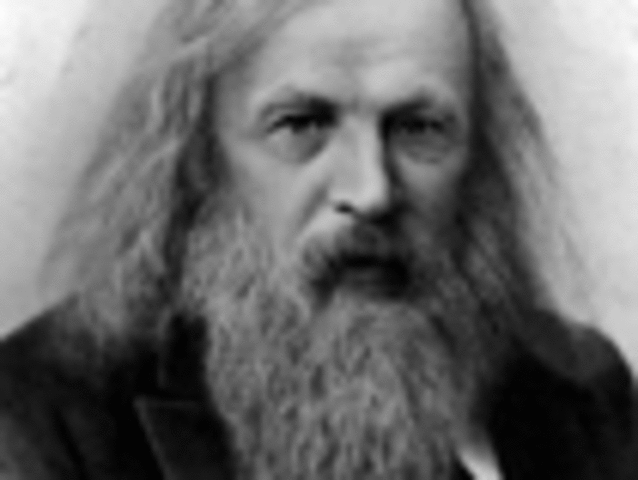 Dmitri Ivanovich Mendeleev