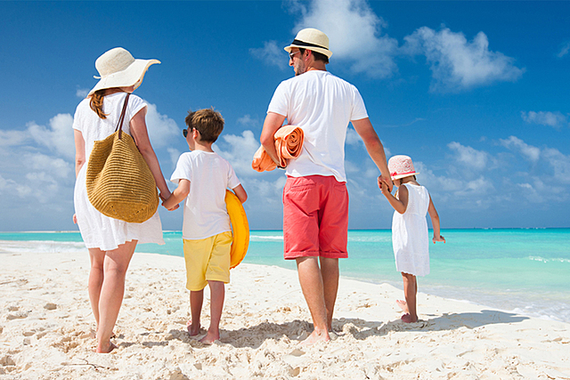 Turismo familiar de sol y playa