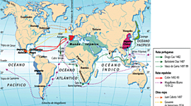 Timeline: Els descubriments geogràfics
