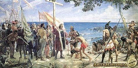 Colon arriba a Amèrica