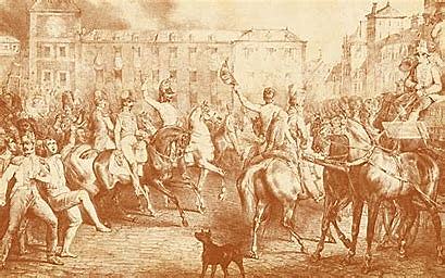 Inicio de los pronunciamientos liberales