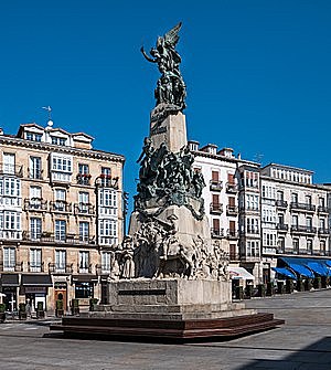 Victorias hispano-británicas de Vitoria y San Marcial.