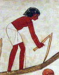 4500 B.C The plow