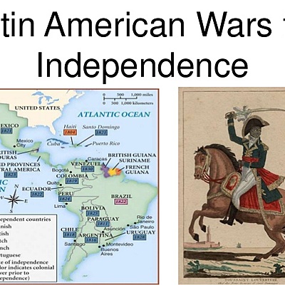Timeline: latin america independence