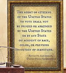 U.S Constitution 15th Amendment