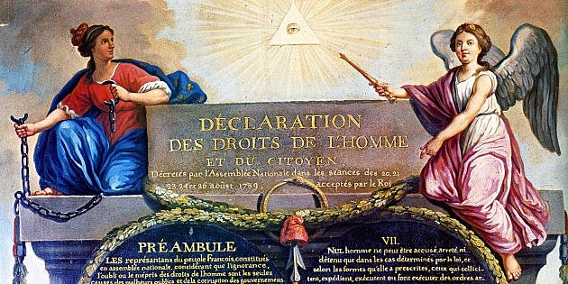 La declaracio de drets de l'home i delciudada