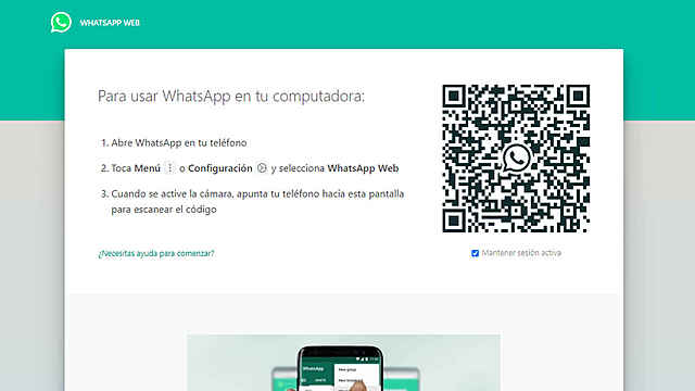 WhatsApp Web para ordenadores