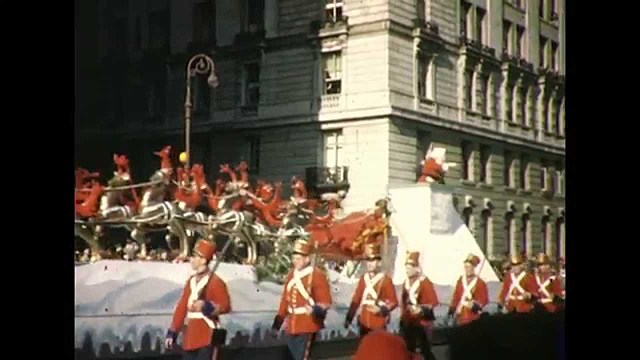1950's Macy's thanksgiving parade