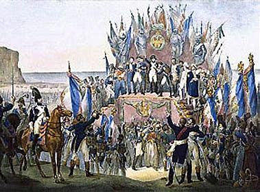 Napoleón interviene en España con la Grande Armée.