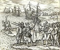 Columbus Lands in the Caribbean