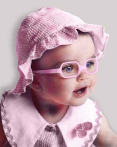 First pair of glasses