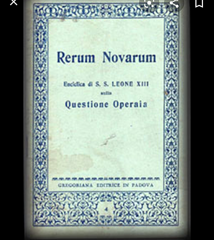 Enciclica Rerum novarum