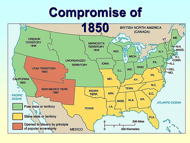 The compromise of 1850