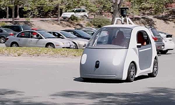Carro sem motorista do google