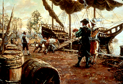 First Cargo of Tobacco