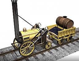 Primera Locomotora de Vapor