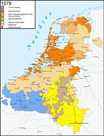 Unie van Atrecht, Unie van Utrecht