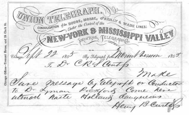 The New York and Mississippi Valley Printing Telegraph Company