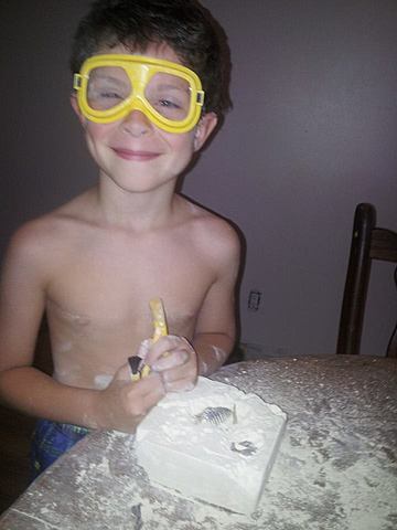 La découverte de mon premier fossile