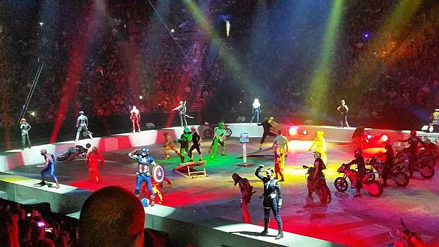 Spectacle Marvel super héro