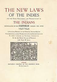 New Laws of 1542 discourage enslaving natives in the West Indies and the market for importing enslaved Africans begins to grow