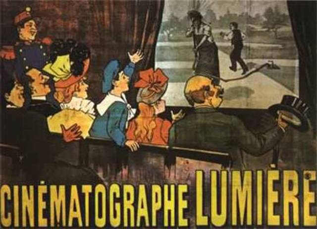 The Lumiere Brothers Use Piano Music With A Motion Picture Program