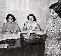 Las colombianas lograron obtener su derecho al voto