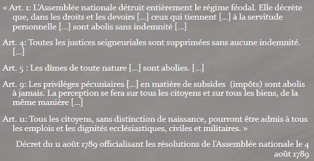 Abolition des Privilèges