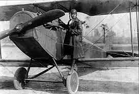 Bessie Coleman Receives Her Pilot's License in France