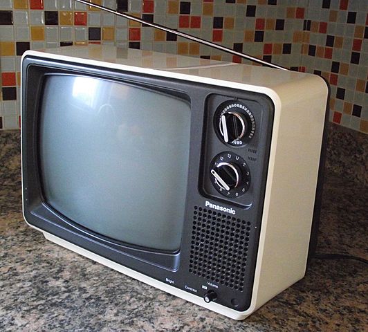 obsolete vintage TV