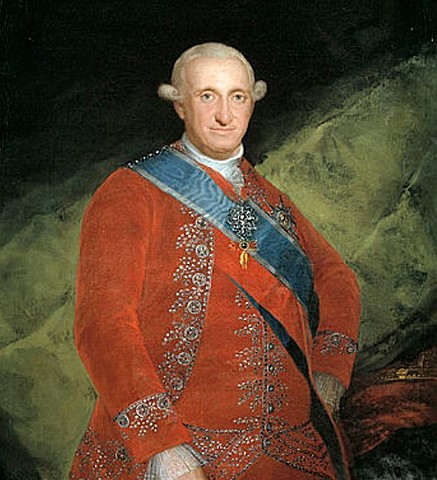 Llegada al trono de Carlos IV.