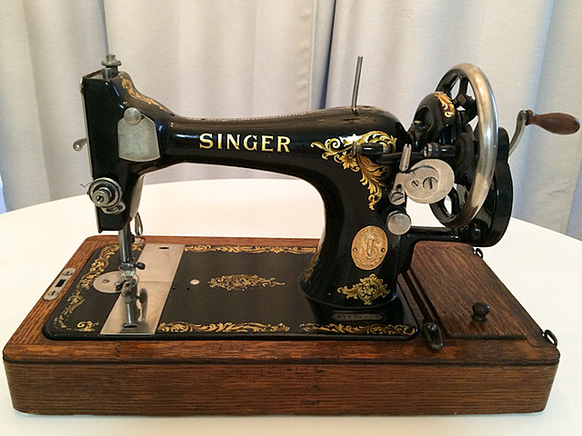 Old sewing machine