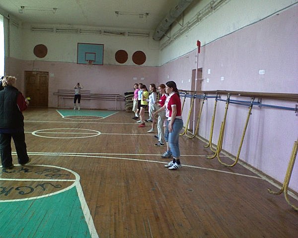 Открытие спортзала