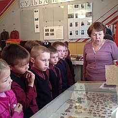 Открытие "Музея Боевой и Трудовой Славы им. В.Б. Леонтьева"