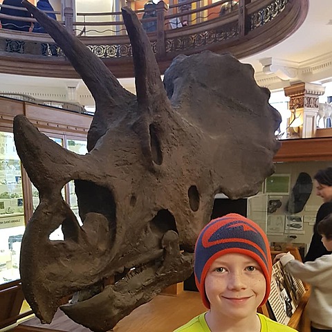 Quand je suis aller au musée avec des amis