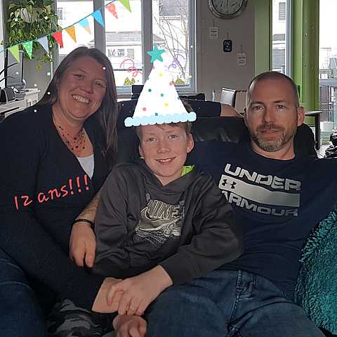 Le jour de ma fête (12 ans)